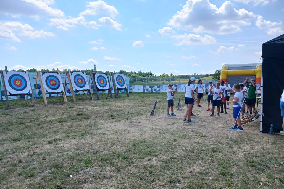 Tschechisches Olympiafest in der Stadt Most 2024 | Foto: Guillaume Narguet,  Radio Prague International