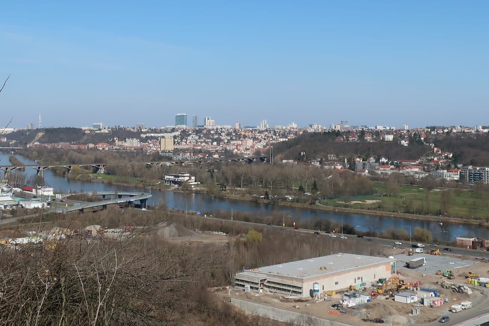 Aussichtspunkt im Hain von Prag-Chuchle | Foto: Štěpánka Budková,  Radio Prague International