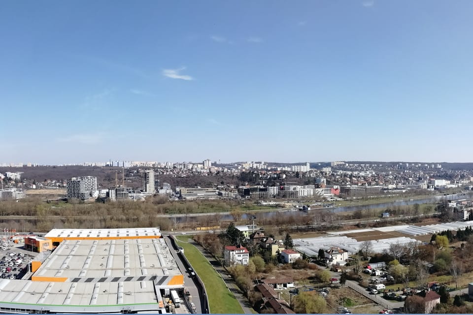 Aussichtspunkt im Hain von Prag-Chuchle | Foto: Štěpánka Budková,  Radio Prague International