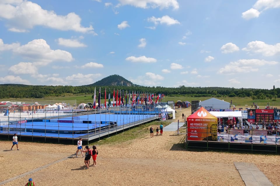Tschechisches Olympiafest in der Stadt Most 2024 | Foto: Guillaume Narguet, Radio Prague International Tschechisches Olympiafest in der Stadt Most 2024 | Foto: Guillaume Narguet, Radio Prague International