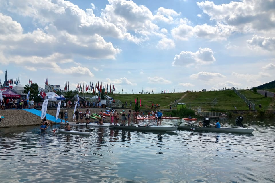Tschechisches Olympiafest in der Stadt Most 2024 | Foto: Guillaume Narguet, Radio Prague International Tschechisches Olympiafest in der Stadt Most 2024 | Foto: Guillaume Narguet, Radio Prague International