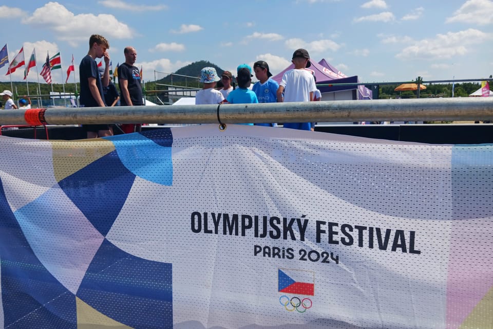 Tschechisches Olympiafest in der Stadt Most 2024 | Foto: Guillaume Narguet,  Radio Prague International