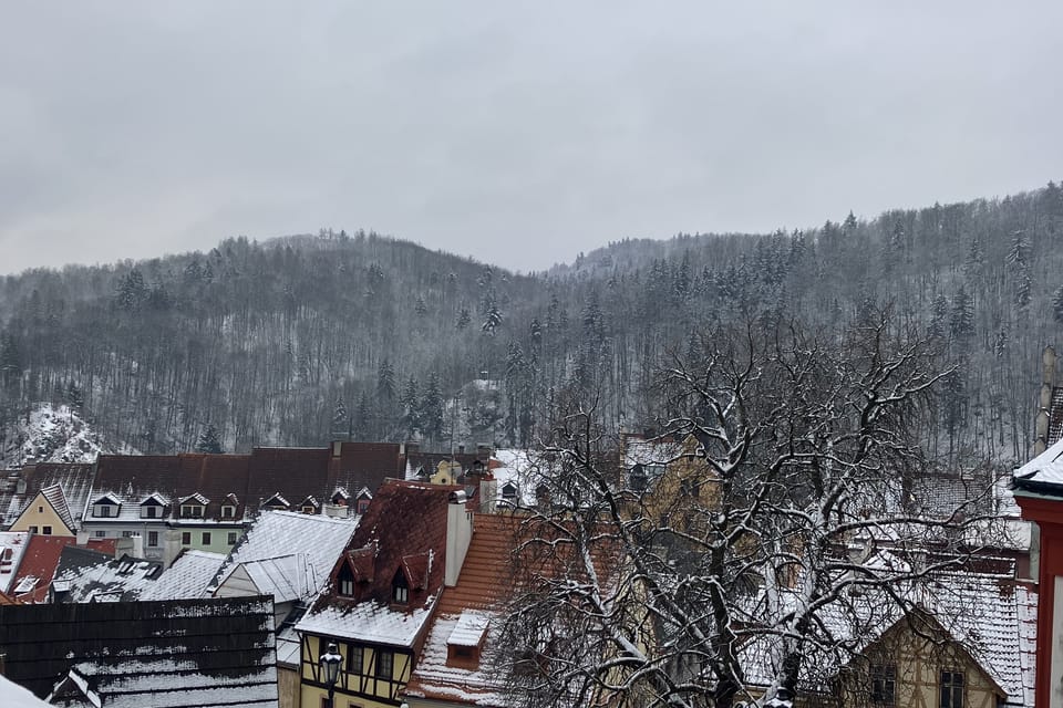 Aussicht von der Burg | Foto: Hana Slavická,  Radio Prague International