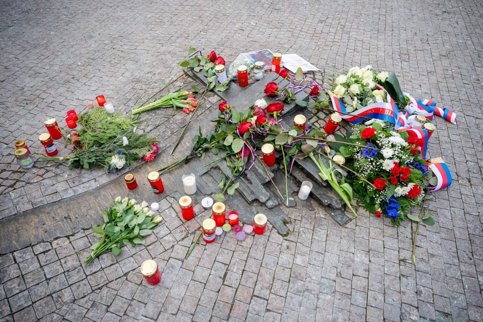 Pieta zum Jahrestag der Verbrennung von Jan Palach | Foto: Zuzana Jarolímková, iROZHLAS.cz Pieta zum Jahrestag der Verbrennung von Jan Palach | Foto: Zuzana Jarolímková, iROZHLAS.cz