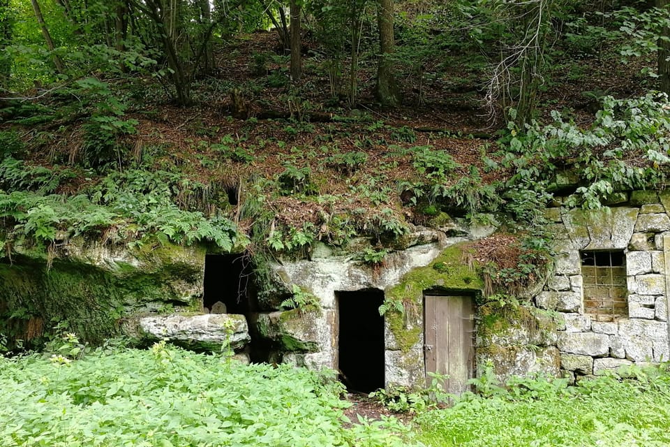 Felsenkeller in Zahrádky (Foto: Štěpánka Budková) Felsenkeller in Zahrádky (Foto: Štěpánka Budková)