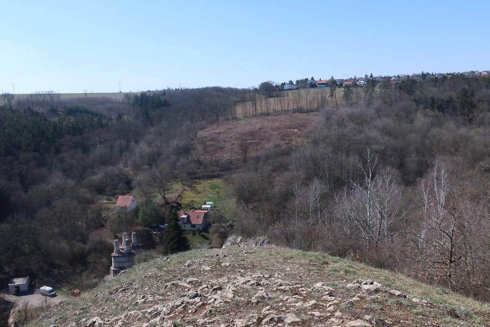 Blick vom Berg Homolka | Foto: Štěpánka Budková,  Radio Prague International