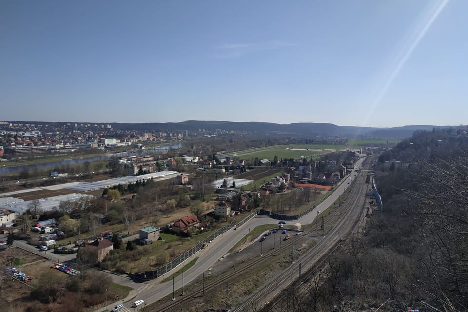 Aussichtspunkt im Hain von Prag-Chuchle | Foto: Bohumil Šimčík,  Radio Prague International