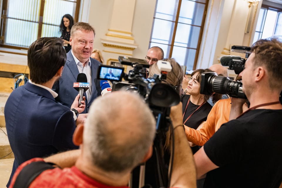 Martin Plíšek | Foto: Lukáš Janičina,  Abgeordnetenkammer des Parlaments der Tschechischen Republik
