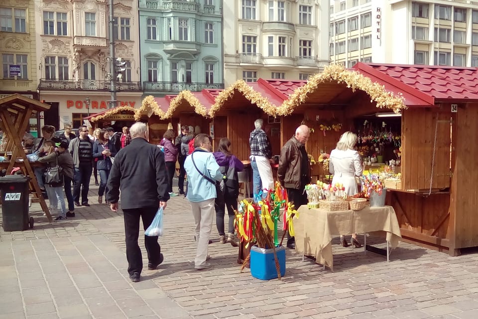 Ostermarkt in Pilsen | Foto: Iva Kokešová, Tschechischer Rundfunk Ostermarkt in Pilsen | Foto: Iva Kokešová, Tschechischer Rundfunk
