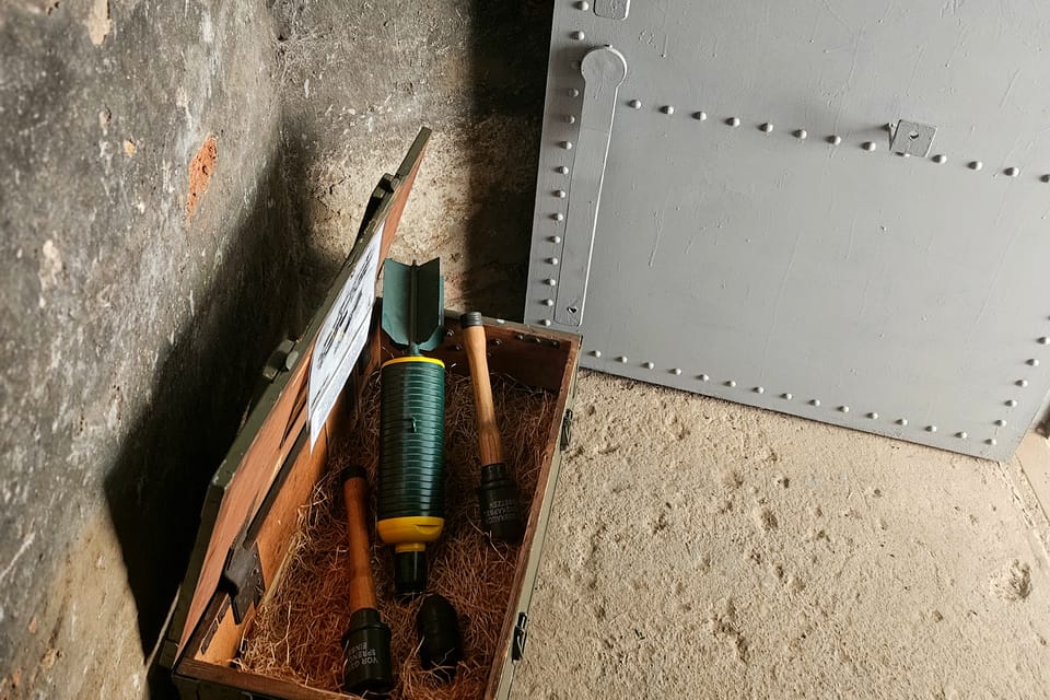 Militärbunker in Prag-Čakovice | Foto: Štěpánka Budková, Radio Prague International Militärbunker in Prag-Čakovice | Foto: Štěpánka Budková, Radio Prague International