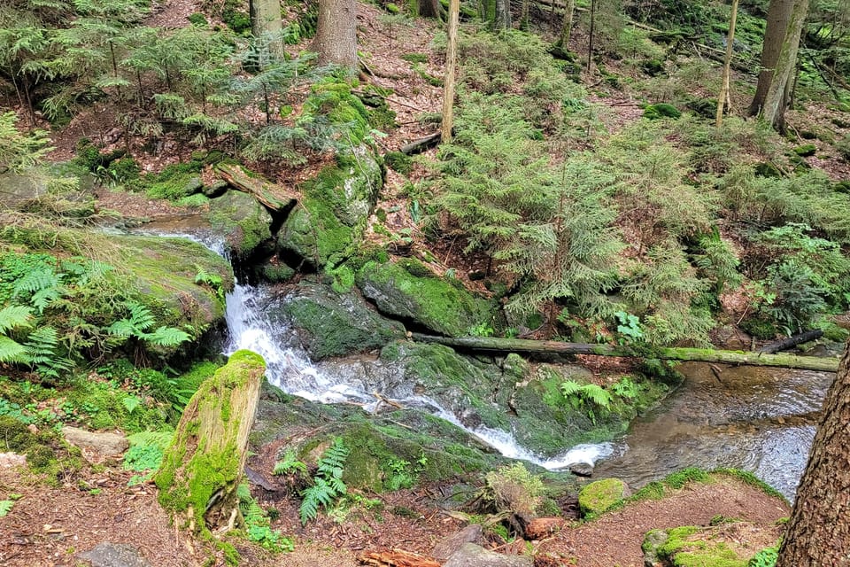 Wasserfall Lukášovy vodopády | Foto: Hana Slavická, Radio Prague International Wasserfall Lukášovy vodopády | Foto: Hana Slavická, Radio Prague International
