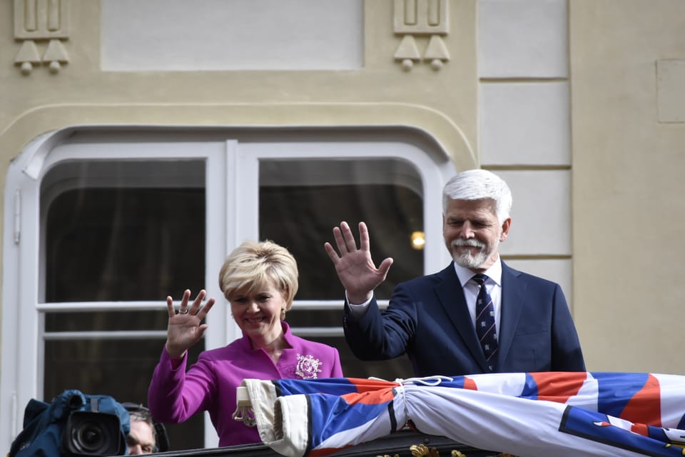 Petr Pavel und seine Frau Eva Pavlová | Foto: Barbora Navrátilová, Radio Prague International Petr Pavel und seine Frau Eva Pavlová | Foto: Barbora Navrátilová, Radio Prague International