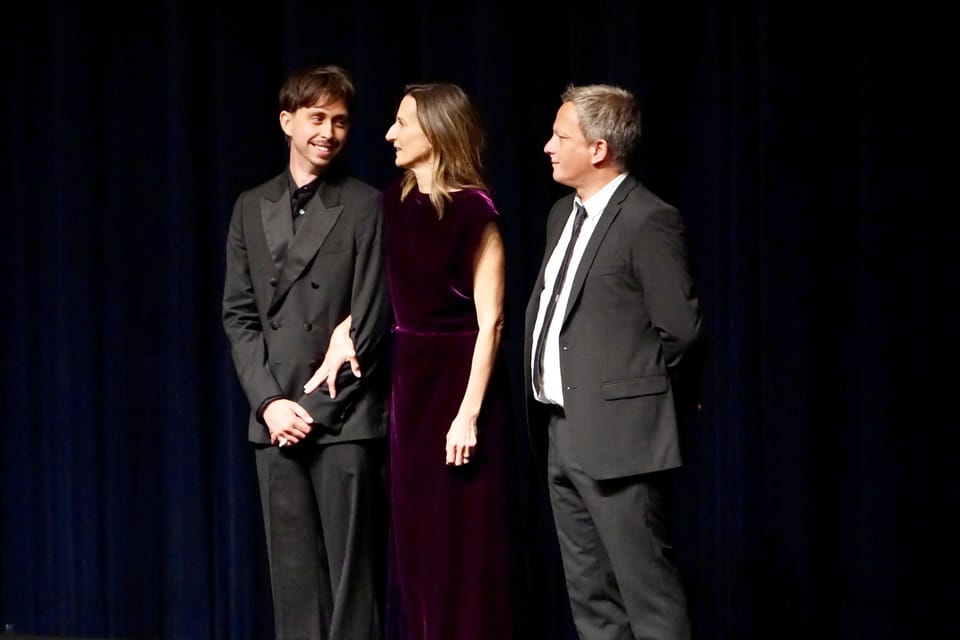 Camille Cottin,  Nathan Ambrosioni und  Nicolas Dumont | Foto: Juan Muttoni,  Radio Prague International