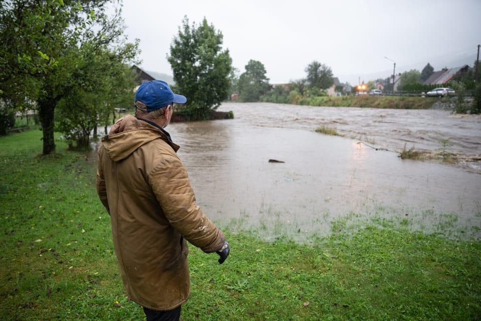 Fluss Bělá in Česká Ves | Foto: René Volfík, iROZHLAS.cz Fluss Bělá in Česká Ves | Foto: René Volfík, iROZHLAS.cz