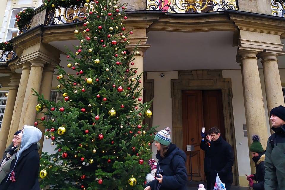 Weihnachten auf der Prager Burg | Foto: Magdalena Hrozínková, Radio Prague International Weihnachten auf der Prager Burg | Foto: Magdalena Hrozínková, Radio Prague International