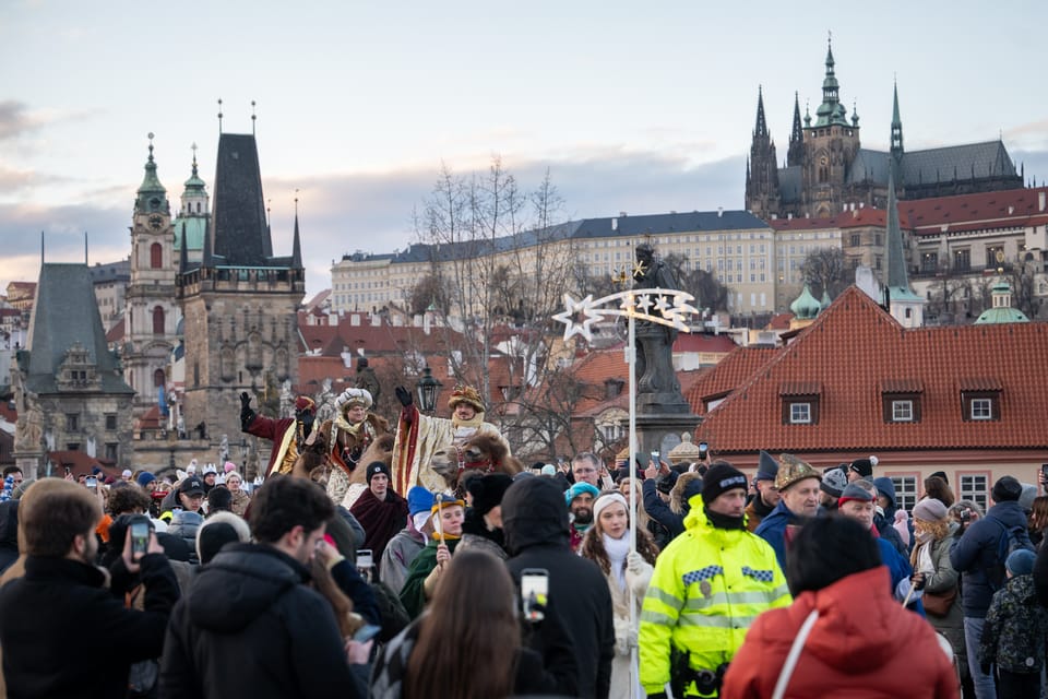 Der Umzug erregte viel Aufmerksamkeit | Foto: Zuzana Jarolímková, iROZHLAS.cz Der Umzug erregte viel Aufmerksamkeit | Foto: Zuzana Jarolímková, iROZHLAS.cz
