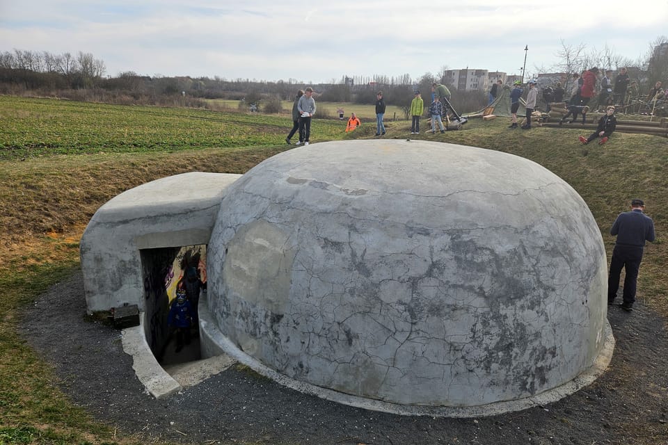Militärbunker in Prag-Čakovice | Foto: Štěpánka Budková, Radio Prague International Militärbunker in Prag-Čakovice | Foto: Štěpánka Budková, Radio Prague International