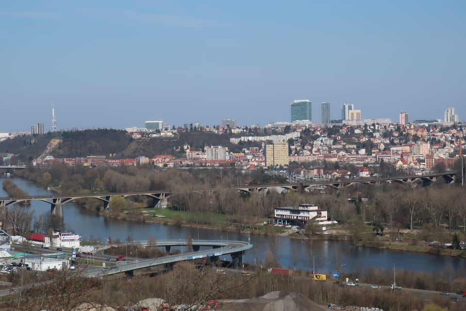 Aussichtspunkt im Hain von Prag-Chuchle | Foto: Štěpánka Budková,  Radio Prague International