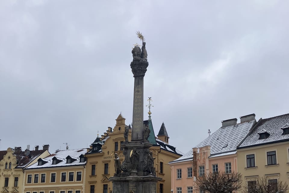Säule der Heiligen Dreifaltigkeit | Foto: Hana Slavická, Radio Prague International Säule der Heiligen Dreifaltigkeit | Foto: Hana Slavická, Radio Prague International