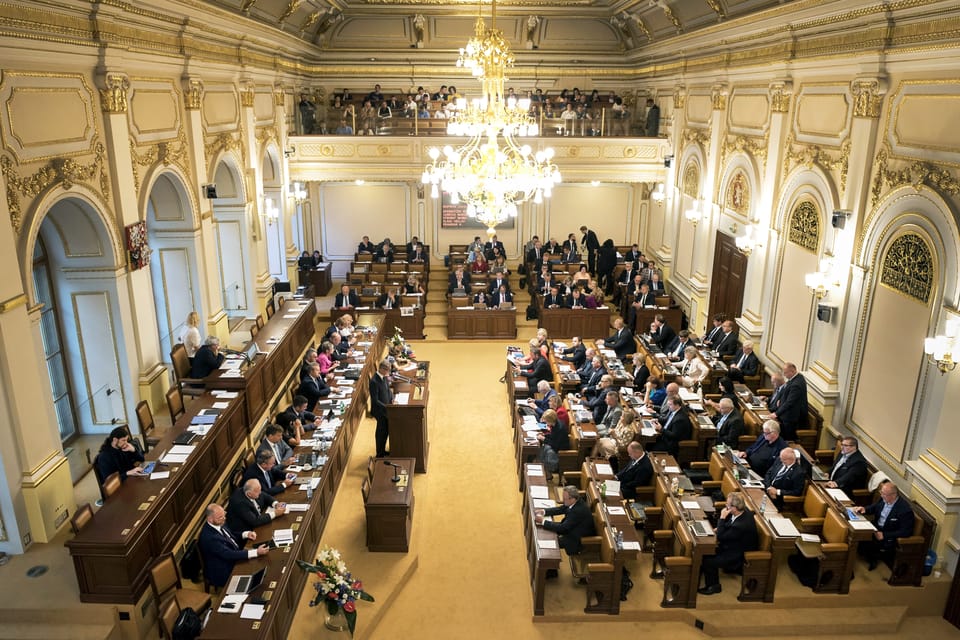 Tschechisches Abgeordnetenhaus | Foto: Michaela Danelová, Tschechischer Rundfunk Tschechisches Abgeordnetenhaus | Foto: Michaela Danelová, Tschechischer Rundfunk