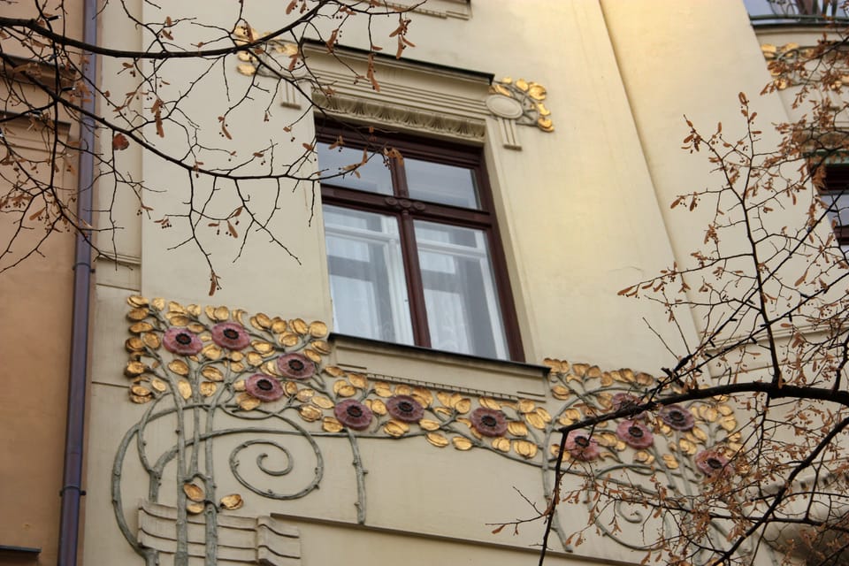 Das Peterka-Haus am unteren Wenzelsplatz in Prag war eines der ersten Jugendstil-Gebäude in Böhmen | Foto: Barbora Němcová,  Radio Prague International