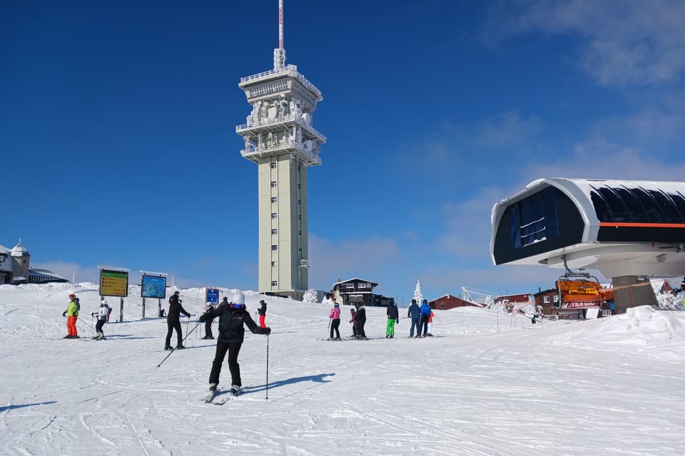 Skigebiet Klínovec | Foto: Till Janzer, Radio Prague International Skigebiet Klínovec | Foto: Till Janzer, Radio Prague International