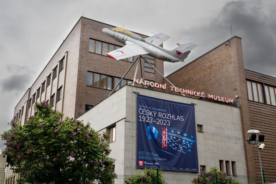 „100 Jahre sind erst der Anfang. Der Tschechische Rundfunk 1923-2023“ Austellung im Prager Technikmuseum | Foto: Khalil Baalbaki, Tschechischer Rundfunk „100 Jahre sind erst der Anfang. Der Tschechische Rundfunk 1923-2023“ Austellung im Prager Technikmuseum | Foto: Khalil Baalbaki, Tschechischer Rundfunk