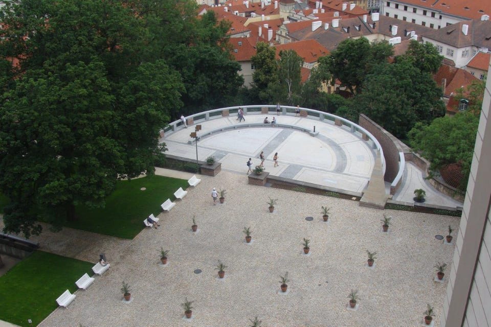 Aussichtsterrasse im Wallgarten | Foto: Zdeněk Lukeš, Tschechischer Rundfunk Aussichtsterrasse im Wallgarten | Foto: Zdeněk Lukeš, Tschechischer Rundfunk