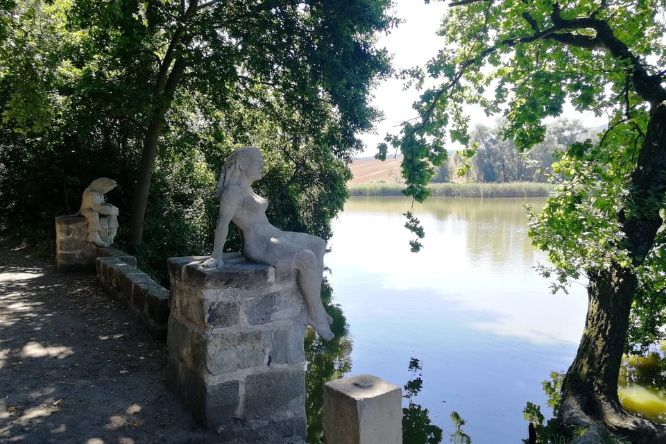 Brückchen am Teich Dolanský (Foto: Štěpánka Budková) Brückchen am Teich Dolanský (Foto: Štěpánka Budková)