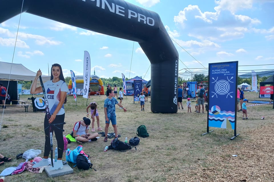 Tschechisches Olympiafest in der Stadt Most 2024 | Foto: Guillaume Narguet, Radio Prague International Tschechisches Olympiafest in der Stadt Most 2024 | Foto: Guillaume Narguet, Radio Prague International