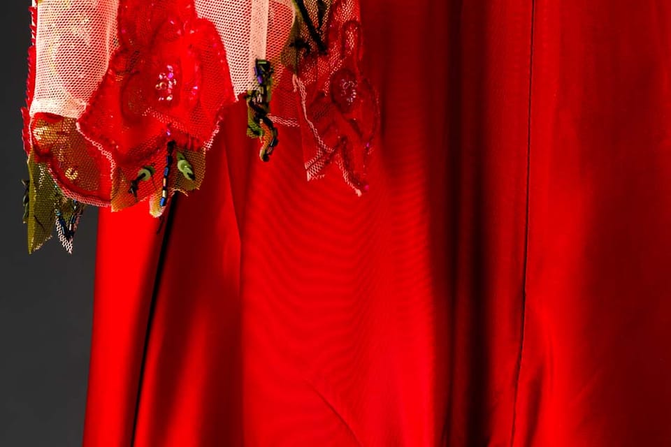 "Poppies"-Kleid, 2004 | Foto: Uměleckoprůmyslové muzeum "Poppies"-Kleid, 2004 | Foto: Uměleckoprůmyslové muzeum