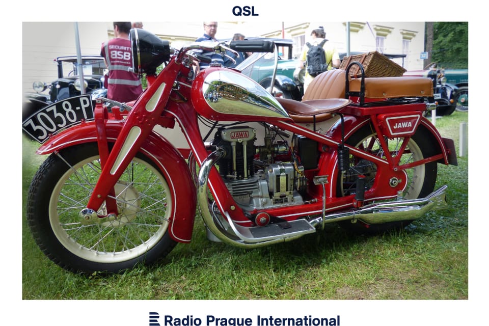 Motorrad Jawa 350 SV (hergestellt seit 1934). Foto: Archiv des Tschechischen Rundfunks - Radio Prague International Motorrad Jawa 350 SV (hergestellt seit 1934). Foto: Archiv des Tschechischen Rundfunks - Radio Prague International