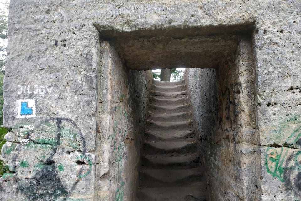 Romantische Ruine Jiljov  (Foto: Bohumil Šimčík)