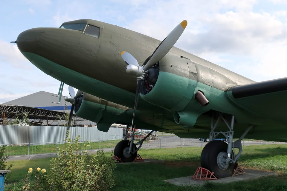 Douglas DC-3 | Foto: Štěpánka Budková, Radio Prague International Douglas DC-3 | Foto: Štěpánka Budková, Radio Prague International
