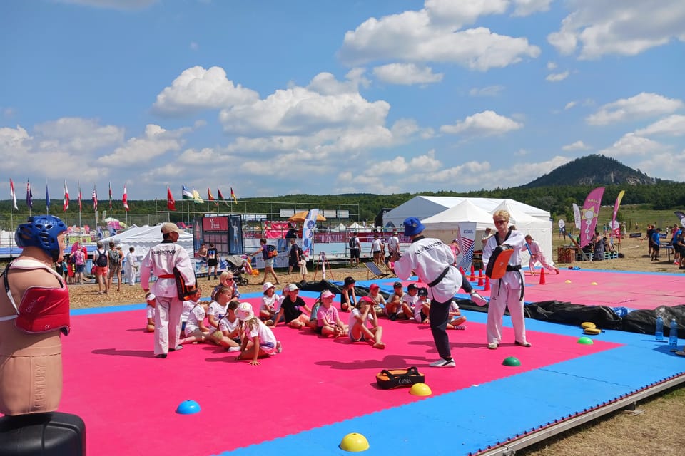 Tschechisches Olympiafest in der Stadt Most 2024 | Foto: Guillaume Narguet, Radio Prague International Tschechisches Olympiafest in der Stadt Most 2024 | Foto: Guillaume Narguet, Radio Prague International