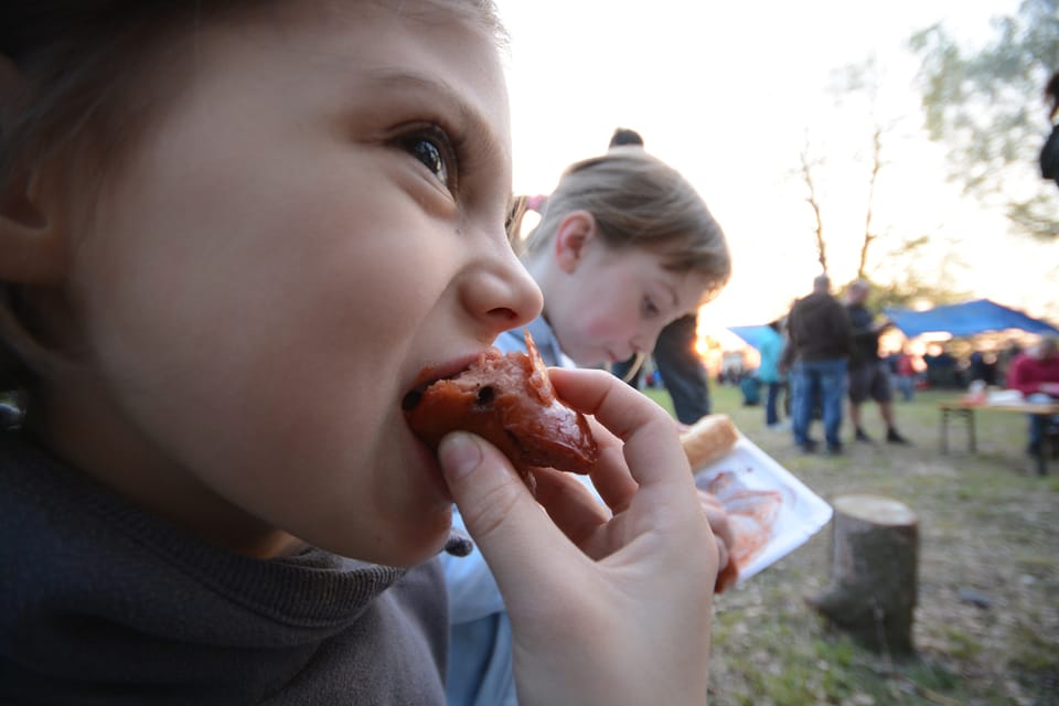 Walpurgisnacht im Dorf Liběchov  | Foto: Eva Turečková,  Radio Prague International