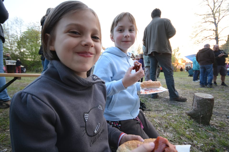 Walpurgisnacht im Dorf Liběchov | Foto: Eva Turečková,  Radio Prague International