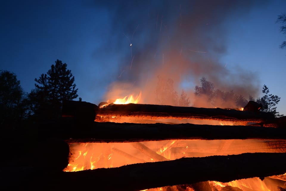 Walpurgisnacht im Dorf Liběchov | Foto: Eva Turečková,  Radio Prague International