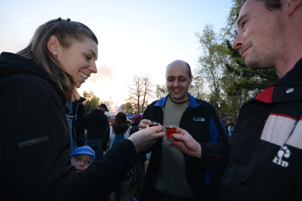 Walpurgisnacht im Dorf Liběchov  | Foto: Eva Turečková,  Radio Prague International