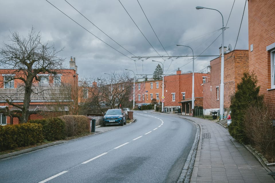 Häuser von Fabrikarbeitern von Baťa | Foto: Jana Volková, Tschechischer Rundfunk Häuser von Fabrikarbeitern von Baťa | Foto: Jana Volková, Tschechischer Rundfunk