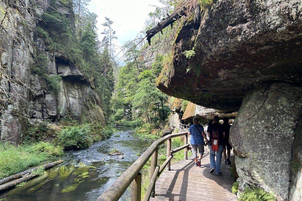 Hřensko,  Edmundsschlucht | Foto: Lucie Heyzlová,  Tschechischer Rundfunk