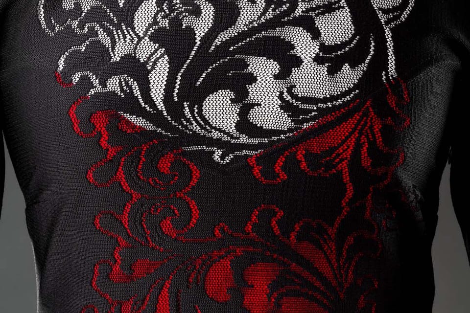 "Flamenco"-Kleid, 2017 | Foto: Uměleckoprůmyslové muzeum "Flamenco"-Kleid, 2017 | Foto: Uměleckoprůmyslové muzeum