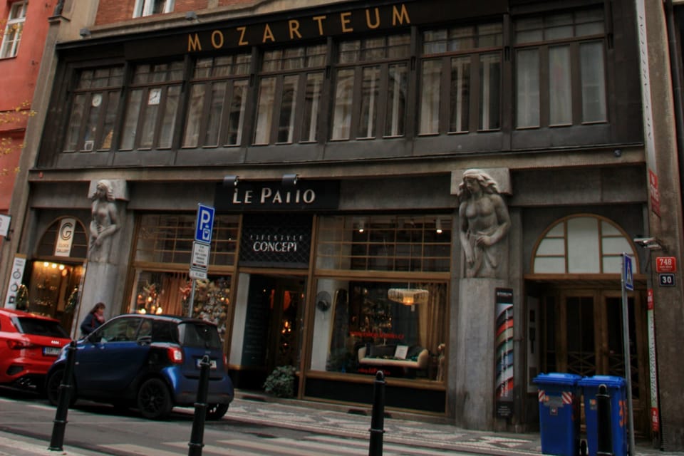 Mozarteum in der Jungmann-Straße im Zentrum Prags | Foto: Barbora Němcová,  Radio Prague International