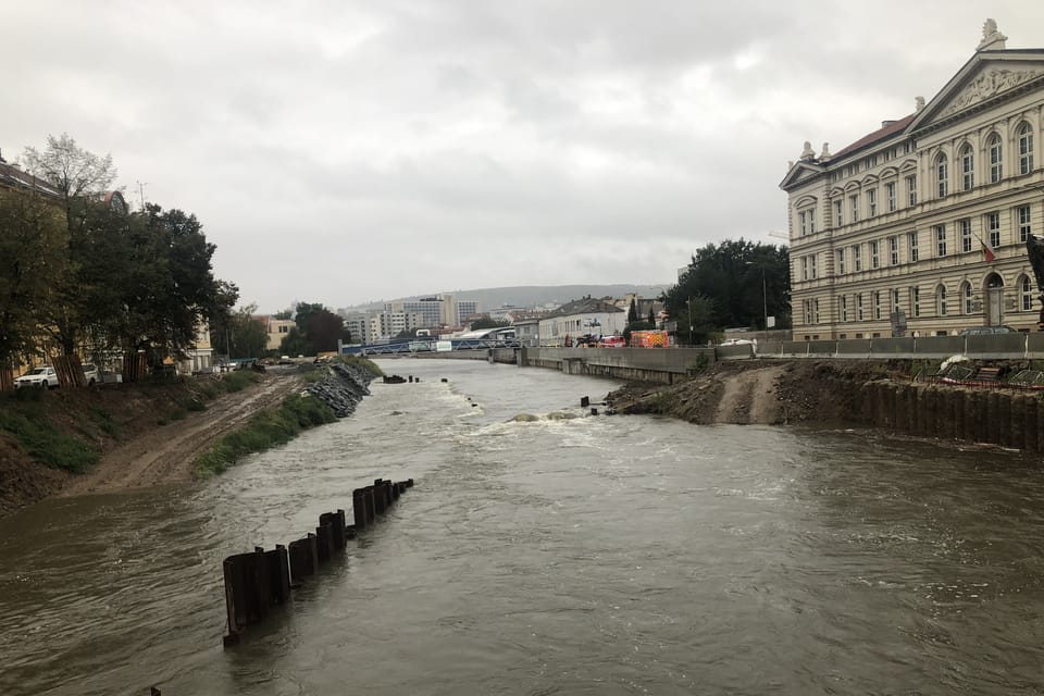 Fluss Svratka in Brünn | Foto: Marie Starostová, iROZHLAS.cz Fluss Svratka in Brünn | Foto: Marie Starostová, iROZHLAS.cz