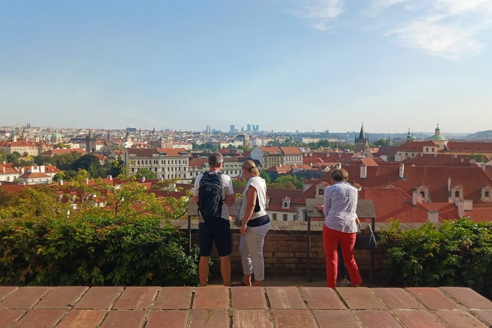 Blick auf Prag vom Kleinen Pálffy-Garten | Foto: Lenka Žižková, Radio Prague International Blick auf Prag vom Kleinen Pálffy-Garten | Foto: Lenka Žižková, Radio Prague International