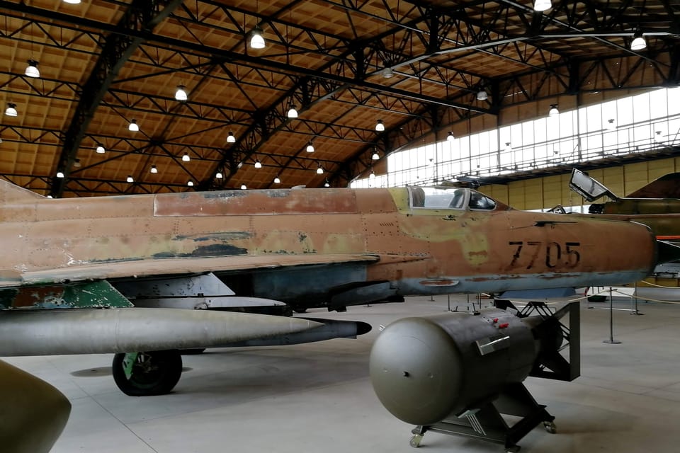 MiG-21 | Foto: Štěpánka Budková, Radio Prague International MiG-21 | Foto: Štěpánka Budková, Radio Prague International