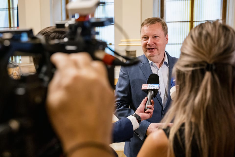 Martin Plíšek | Foto: Lukáš Janičina,  Abgeordnetenkammer des Parlaments der Tschechischen Republik
