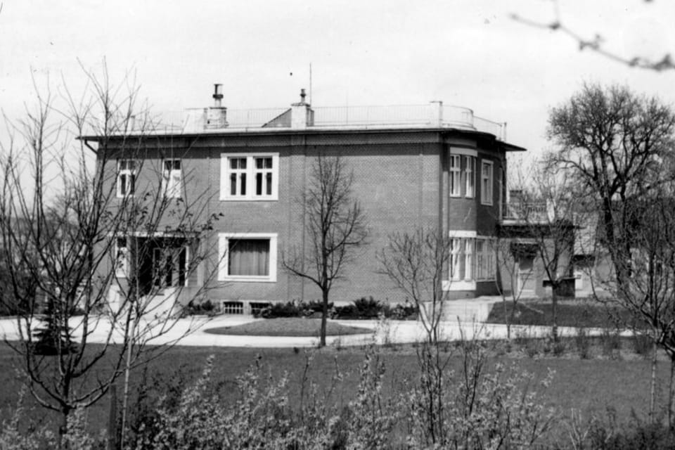 Der Tschechische Rundfunk in Zlín befindet sich in der prächtigen Villa des Industriellen Jan Antonín Baťa | Foto: Archiv des Tschechischen Rundfunks