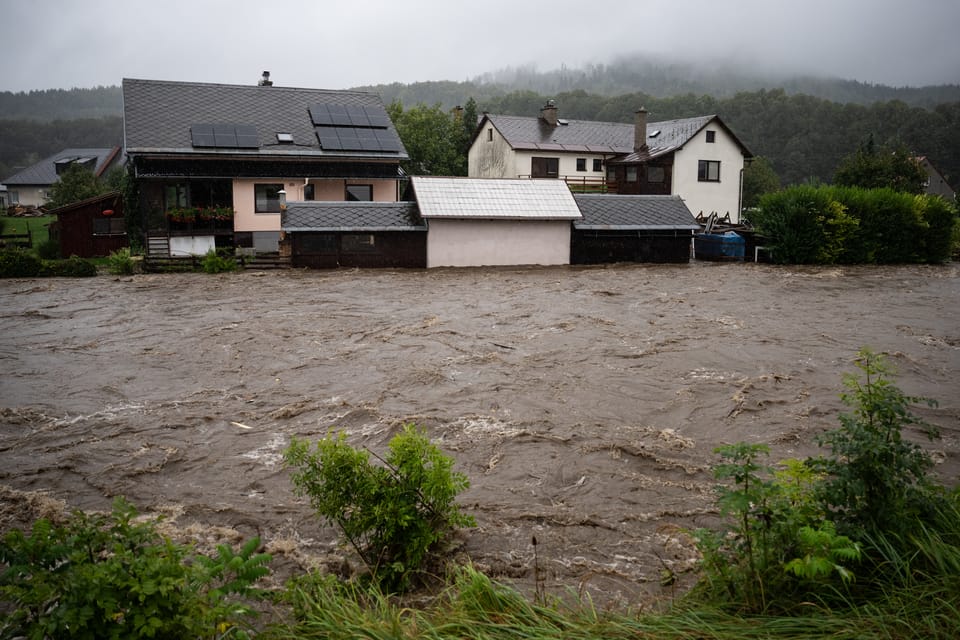 Fluss Bělá in Česká Ves | Foto: René Volfík, iROZHLAS.cz Fluss Bělá in Česká Ves | Foto: René Volfík, iROZHLAS.cz
