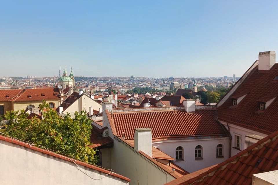 Blick auf die Kleinseite vom Innenhof der Prager Burg | Foto: Lenka Žižková,  Radio Prague International